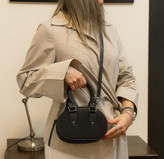 خرید کیف مینی بدنه جیر مشکی بدنه جیر وارداتی بند بلند