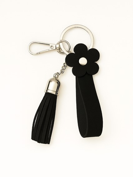 خرید جاکلیدی جیر مشکی