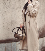 خرید کیف دوشی زنانه کرم طلقی