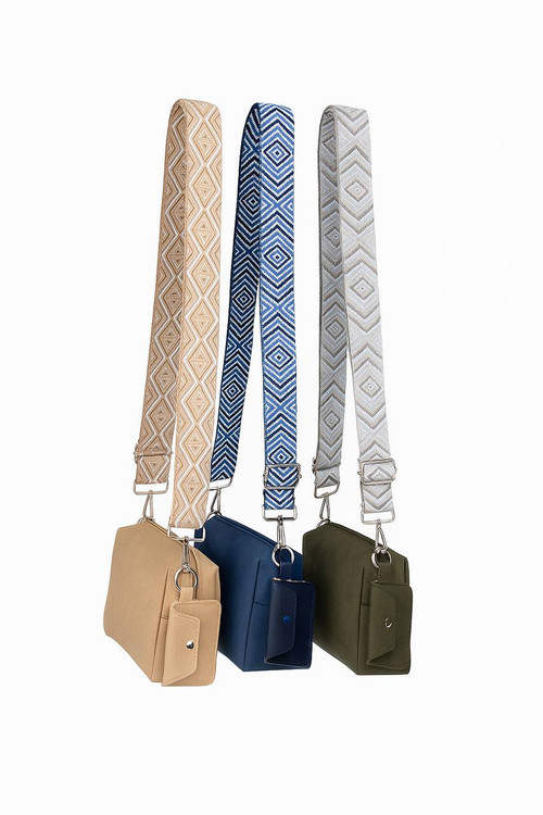 کیف زنانه جیر با طراحی مینیمال و رنگ خنثی