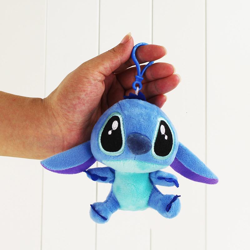 آویز کوچک فانتزی استیچ آبی برای کیف و کوله