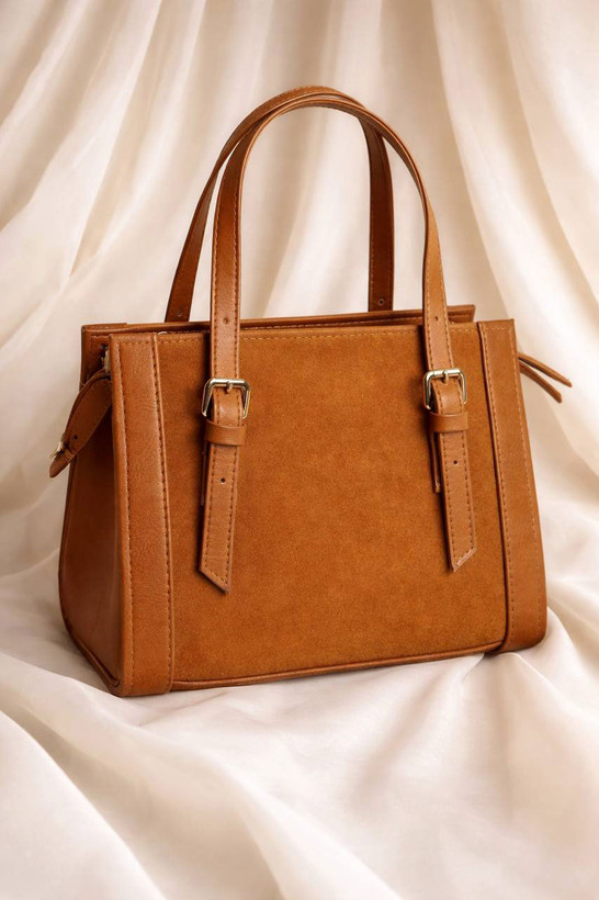 کیف جیر زنانه عسلی