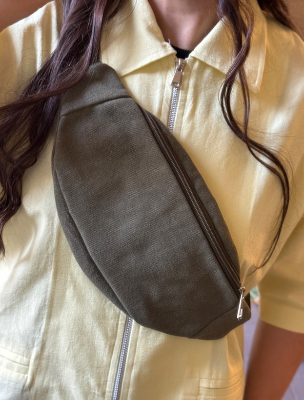بادی بگ پارچه ای سبز
