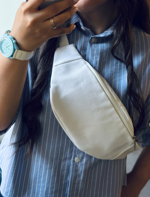 بادی بگ پارچه ای سفید